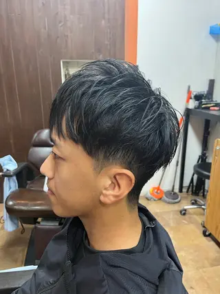 ショート メンズ 北 彩音のヘアスタイル