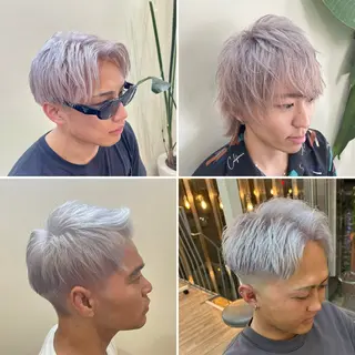 ショート カラー メンズ WEST OLAND加藤圭介のヘアスタイル