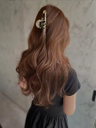 ロング カラー レイヤー/美髪カラー 🫧名古屋YURIのヘアスタイル