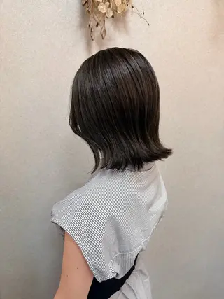ミディアム カラー ヘアアレンジ 似合わせ×店長 🍊Raimu🍊のヘアスタイル