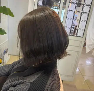 ミディアム eMu透明感カラー ちゅる髪yuki✩のヘアスタイル