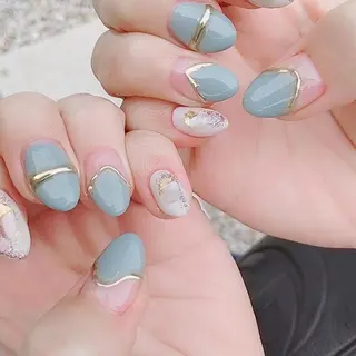 ネイル infinity skyのネイルデザイン
