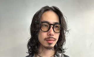 ロング パーマ ヘアアレンジ メンズ fifth 石川 凪のヘアスタイル