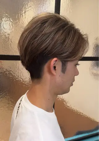 ショート マンツーマン施術 山口つよしのヘアスタイル