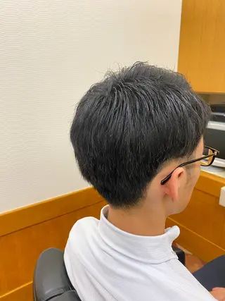 ショート メンズ 森　敦生👑 メンズカット＆パーマのヘアスタイル