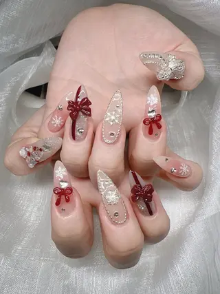 ネイル Lee Nails チップ長さだし専門店のネイルデザイン