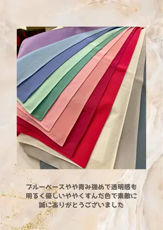 パーソナルカラー診断 自由が丘💐ブルームのその他イメージ