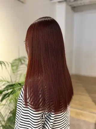 ロング カラー MIA 菅原のヘアスタイル