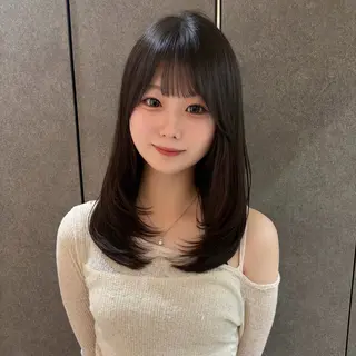 ミディアム 🦋Lond🦋 manakaのヘアスタイル