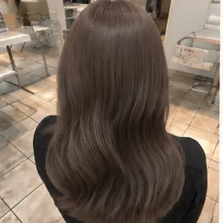 ロング カラー 透明感カラー×美眉 🎀大西みゆう🎀のヘアスタイル