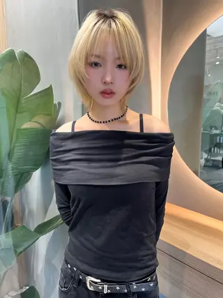 ショート レイヤー MINX伊藤なず菜のヘアスタイル