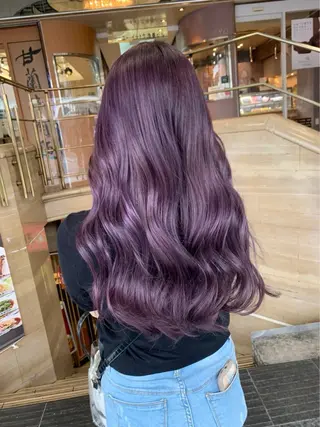 セミロング カラー ヘアアレンジ ボブ /ニュアンス/ satomi🧸💖のヘアスタイル