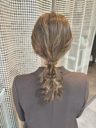 セミロング rinrin 天文館のヘアスタイル