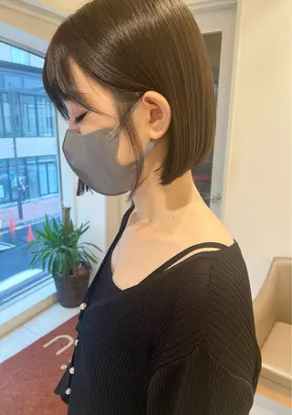 ミディアム HCA studioのヘアスタイル