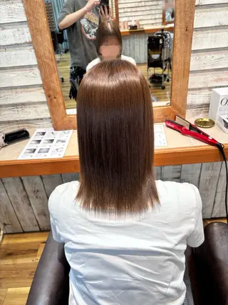 ミディアム 平山 唯翔のヘアスタイル