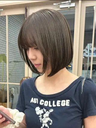 ミディアム りお /カラーモデルのヘアスタイル