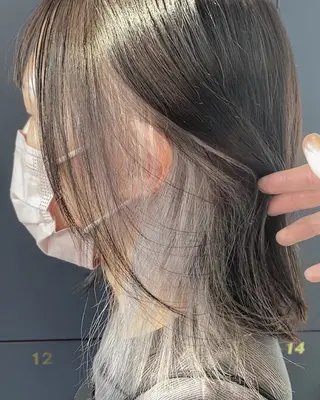 ショート カラー 磯田冬弥/ ブリーチメニューのヘアスタイル