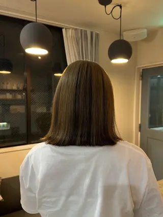 ミディアム 檜木 奈央のヘアスタイル