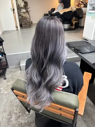 ロング nico麻生　長谷川 裕月のヘアスタイル