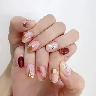 ネイル OCEAN nail パラジェル　取扱い店のネイルデザイン