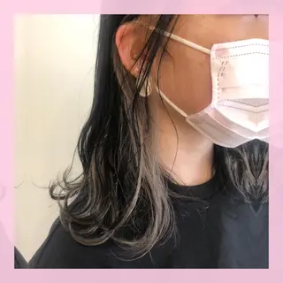 ミディアム カラー 🍒前川 🍒のヘアスタイル
