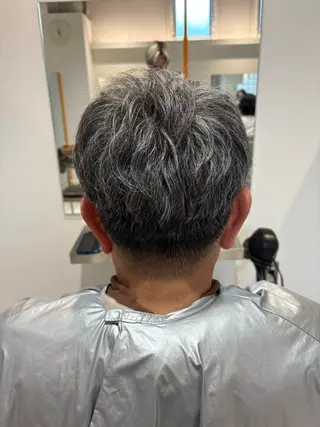 パーマ メンズ 目黒隼之介/ メンズ0円モデル募集のヘアスタイル