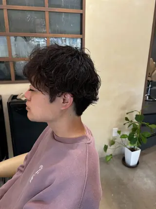 ショート メンズ 鹿児島 TSUBASAのヘアスタイル