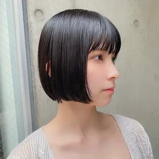 ショート 似合わせレイヤー/ ケアパーマ/高倉のヘアスタイル