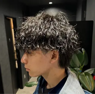 メンズ 🔥パーマ特化🔥 優馬のヘアスタイル