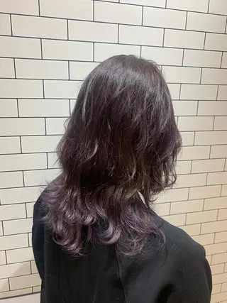 セミロング カラー stylist N0Nのヘアスタイル