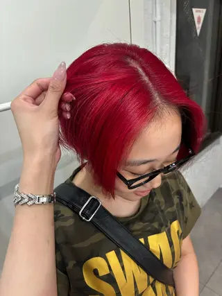 ロング カラー Core茶屋町 HINATAのヘアスタイル