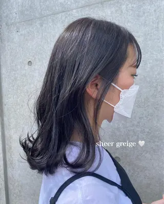 セミロング freera🤍 yumenaのヘアスタイル