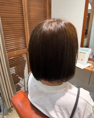 ショート カラー カットモデル/安城 美容院/大庭夏音のヘアスタイル