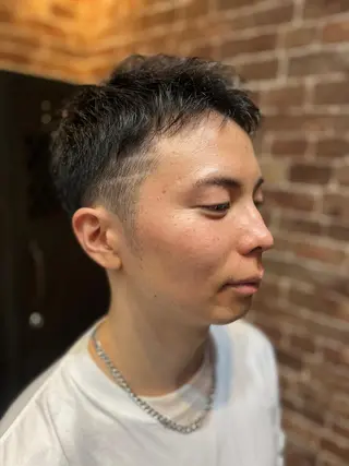 ショート カラー パーマ ヘアアレンジ メンズ キッズ ネイル マツエク・マツパ アイブロウ 久木原 ゆりのヘアスタイル