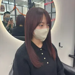 ロング カラー Ren. 🦋デザインカラーのヘアスタイル