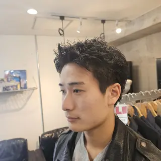 ショート メンズ 安田 大輔のヘアスタイル