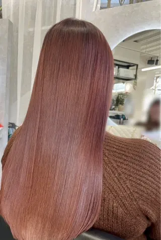 ロング カラー セキ ユキ🦋のヘアスタイル