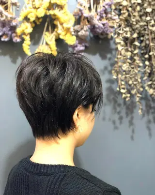 ショート カラー ヘアアレンジ 森下 友 Dio...池袋のヘアスタイル