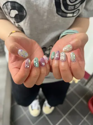 ネイル Hata nail 🎀個性派ニュアンスのネイルデザイン
