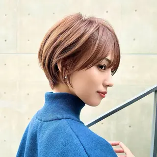 ショート カラー お悩み解決ショート/ 似合わせカット/といのヘアスタイル