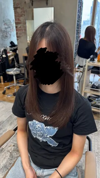 ロング 新宿/レイヤー 透明感🎨田嶋翔真のヘアスタイル