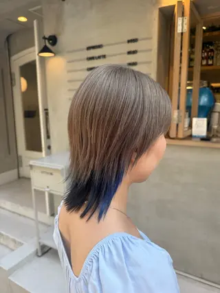 ミディアム カラー 💎透明感カラー特化 💎TAISEIのヘアスタイル