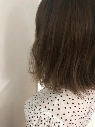 ミディアム カラー 韓国hair ·͜· watanabeのヘアスタイル