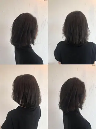 ミディアム カラー パーマ ヘアアレンジ メンズ 豊橋美容院 ソンリエのヘアスタイル