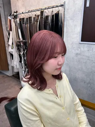 ミディアム limit ユイカ/ ハイトーンカラー💫のヘアスタイル