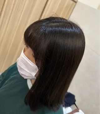 ナチュラルヘア 神田一瑳のヘアスタイル
