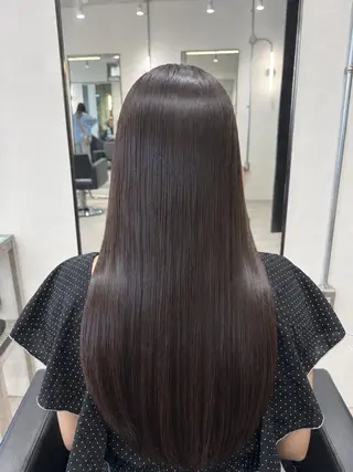 ロング 冨沢巧 /髪質改善/パーマのヘアスタイル