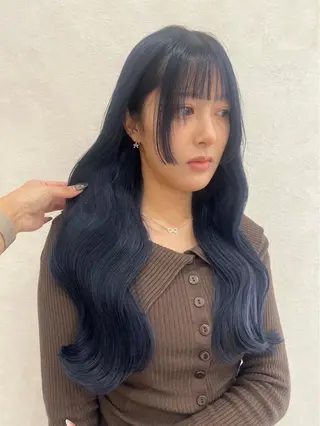 ロング 🖤韓国系🇰🇷カ ラーkokona🖤のヘアスタイル