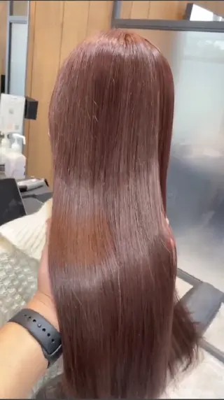 ロング 青木 大のヘアスタイル