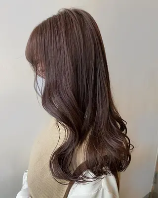 ロング カラー フレンチボブパーマ Yuukiのヘアスタイル